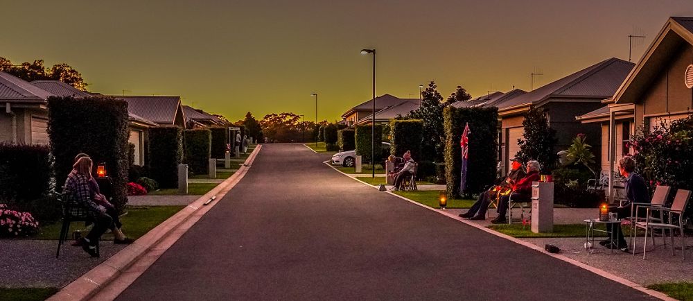 ANZAC from a distance but together