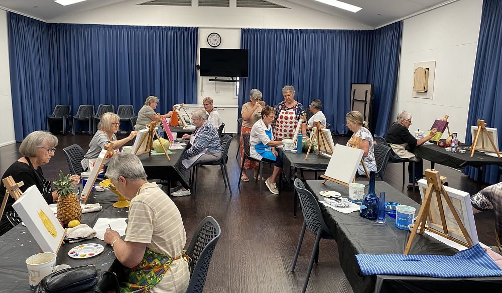 Sip & Paint with the OCR Art Group