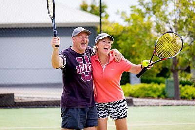 Tennis courts and bowling green no longer closed: OPEN!